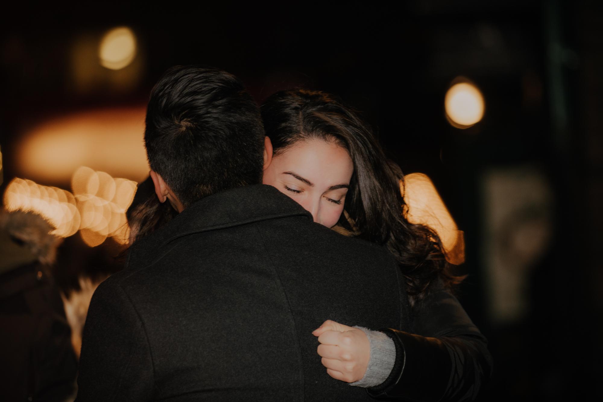 A Magical Proposal at the Distillery District: Benson and Carina's Unforgettable Moment